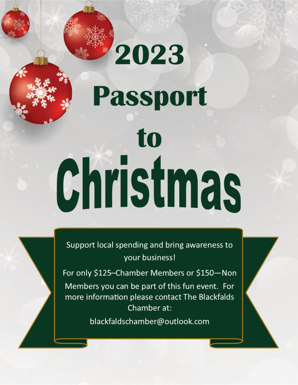 Passport to Christmas results for 2022